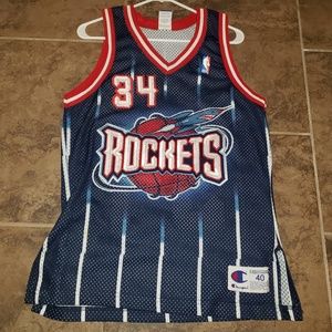 Authentic Champion Hakeem Olajuwan Jersey